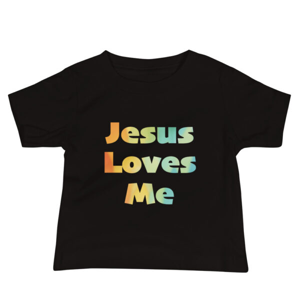 Jesus Loves Me Baby Tee - Image 5