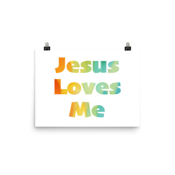 Jesus Loves Me Poster - Image 5