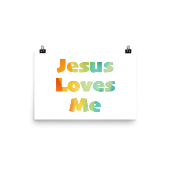 Jesus Loves Me Poster - Image 6