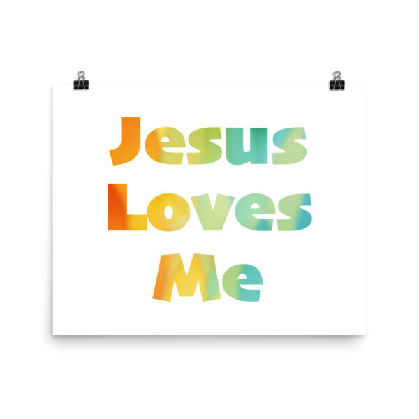 Jesus Loves Me Poster - Image 9