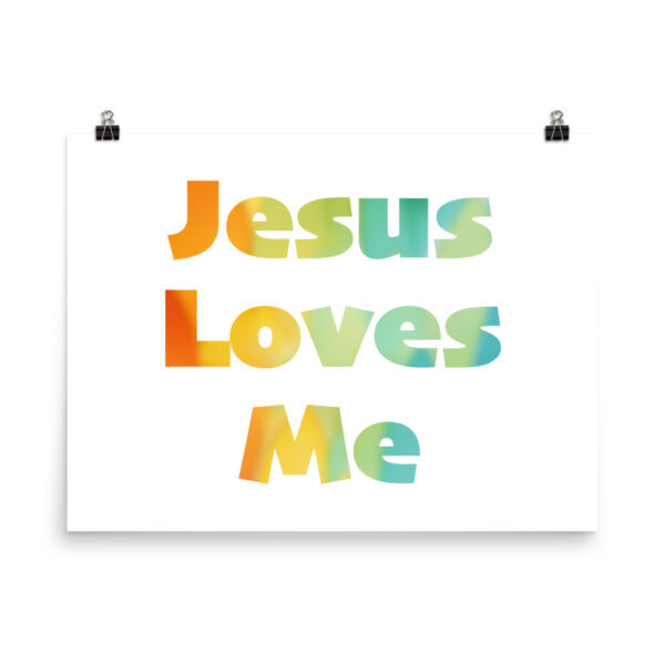 Jesus Loves Me Poster - Image 11