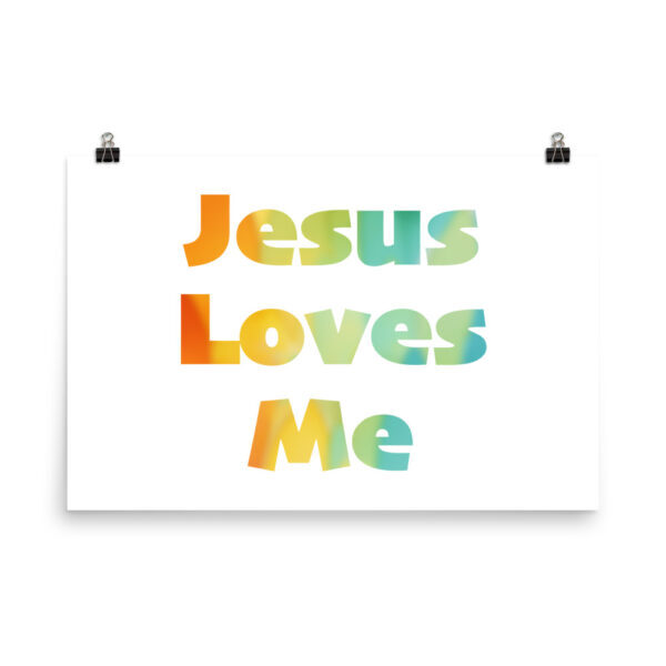 Jesus Loves Me Poster - Image 12