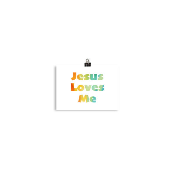 Jesus Loves Me Poster - Image 13