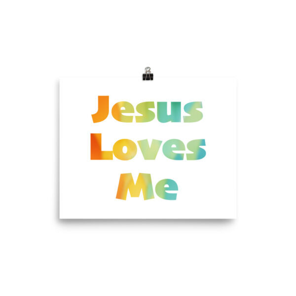 Jesus Loves Me Poster - Image 14