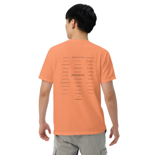 Jesus Loves You in 33 Languages Comfort Colors Heavyweight Tee - Image 25